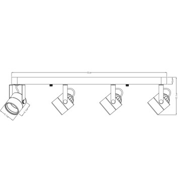 Спот Arte Lente A1310PL-4CC-6