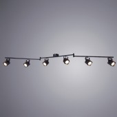 Спот Arte Lente A1314PL-6BK