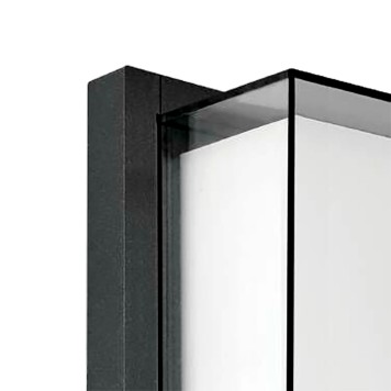 Уличный настенный светильник Arte Menkar A1331AL-1BK-2