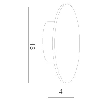 Уличный настенный светильник Arte Nimbo A1510AP-1WH-1