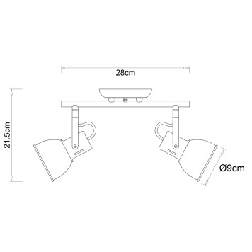 Спот Arte Jovi A1677PL-2GO-1