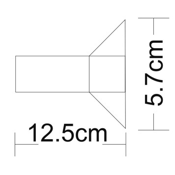 Бра Arte Anello A1705AP-1WH-5