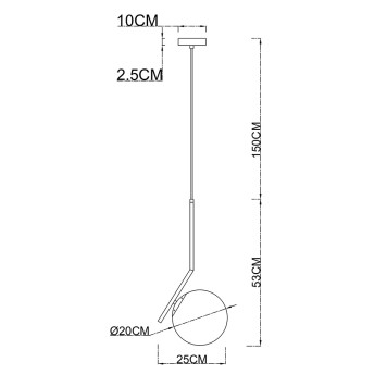 Люстра Arte Bolla-Unica A1923SP-1BK-2