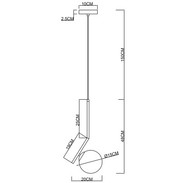 Люстра Arte Bolla-Unica A1924SP-1AB-3