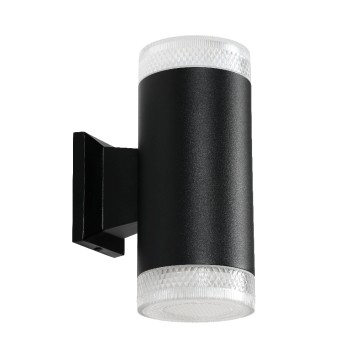 Уличный настенный светильник Arte Piautos A1926AL-2BK