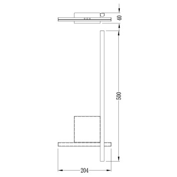 Бра Arte Decade A2127AP-8BK-2