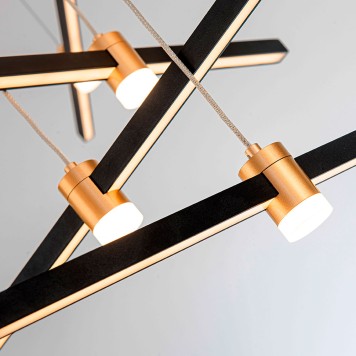 Люстра Arte Errai A2195SP-5BK-2