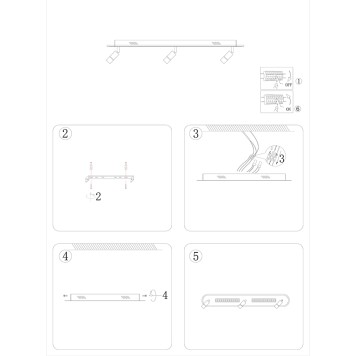 Спот Arte Pisces A2220PL-3BK-6
