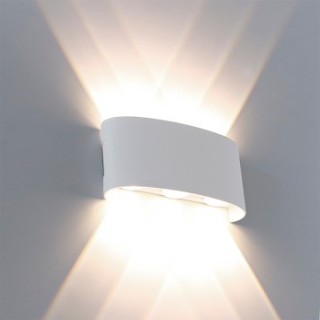 Уличный настенный светильник Arte Bosto A3122AL-6WH-1