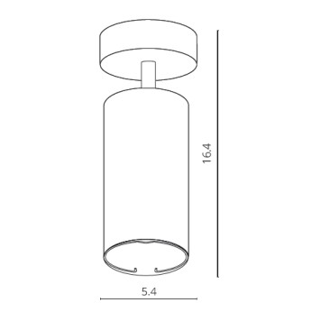 Светильник точечный Arte Aquarius A3216PL-1WH-1