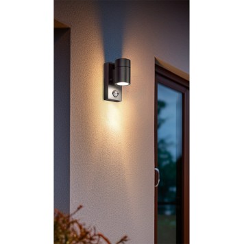 Уличный настенный светильник Arte Mistero A3322AL-1BK-1