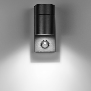 Уличный настенный светильник Arte Mistero A3322AL-1BK-3