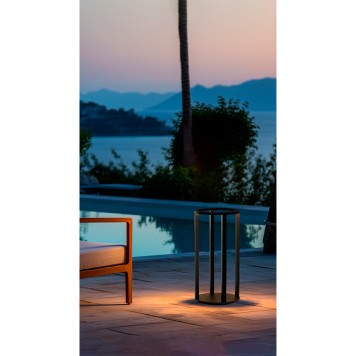 Уличный фонарь Arte Hassaleh A3370PA-1BK-1