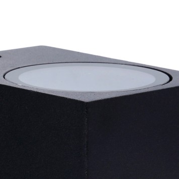 Уличный настенный светильник Arte Artefact A3404AL-1BK-1