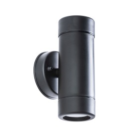 Уличный настенный светильник Arte Atlas A3503AL-2BK