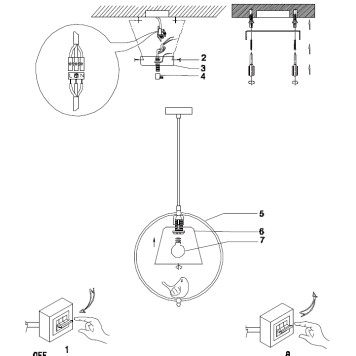 Люстра Arte Passero A4289SP-1WH-3