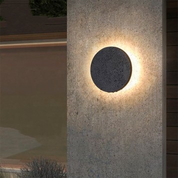 Уличный настенный светильник Arte Nimbo A4403AL-1BK-1