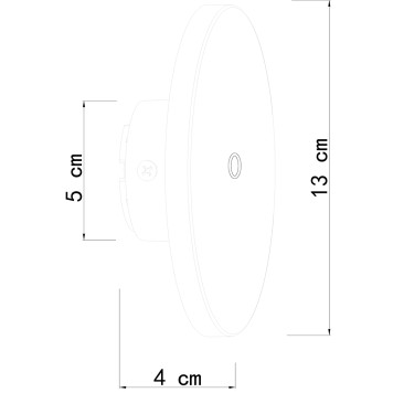 Уличный настенный светильник Arte Nimbo A4506AL-1WH-4