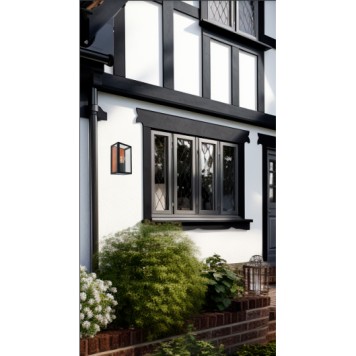 Уличный настенный светильник Arte Belfast A4569AL-1BR-1