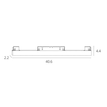 Трековый светильник Arte Linea A4632PL-1BK-1