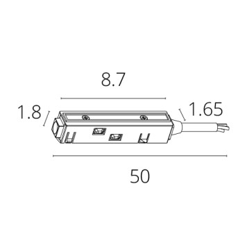Токоподвод Arte Linea-Accessories A480106-1