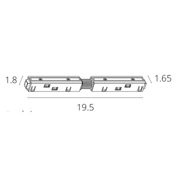 Коннектор питания Arte Linea-Accessories A480306-1