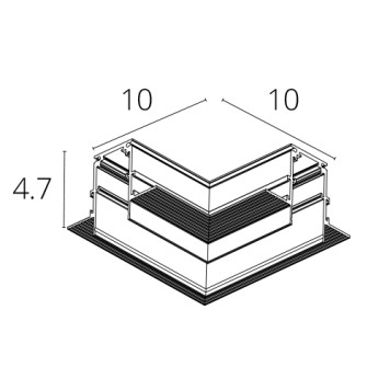 Соединитель угловой Arte Linea-Accessories A480706-1