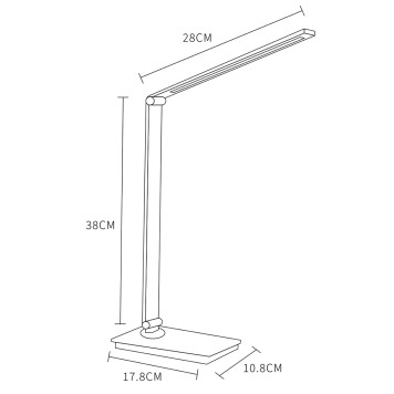 Лампа настольная Arte Edward A5126LT-1BK-1