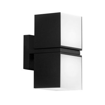 Уличный настенный светильник Arte Belgrade A5193AL-2BK