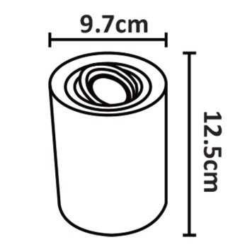Светильник точечный Arte Falcon A5644PL-1SI-5