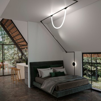 Трековый светильник Arte Rapid A6161PL-1BK-1