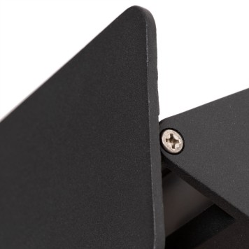 Уличный настенный светильник Arte Elvin A6164AP-1BK-2