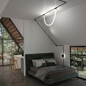 Трековый светильник Arte Rapid A6167PL-1BK-1