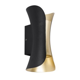 Уличный настенный светильник Arte Alba A6405AL-2BK