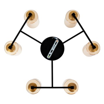 Светильник потолочный Arte Leo A7027PL-6BK-4