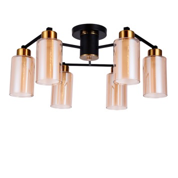 Светильник потолочный Arte Leo A7027PL-6BK