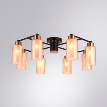 Светильник потолочный Arte Leo A7027PL-8BK-2