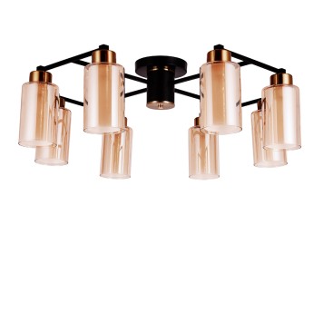 Светильник потолочный Arte Leo A7027PL-8BK