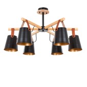 Светильник потолочный Arte Thomas A7032PL-6BK