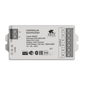 Контроллер для светодиодной ленты Arte Smart A70C-04CH-WF Контроллер для светодиодной ленты Arte Smart A70C-04CH-WF
