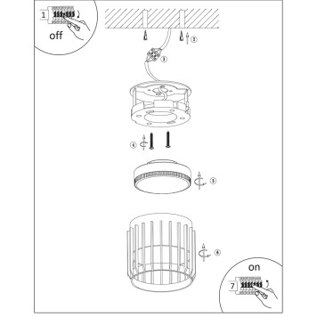 Светильник точечный Arte Atria A8031PL-1WH-2