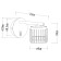 Бра Arte Atria A8032AP-1WH
