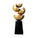 Подсвечник ArtHomeDecor Fragment 6933 L GD BK