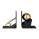 Держатель для книг ArtHomeDecor Global Work 7298 GD BK