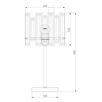 Лампа настольная Bogates Cella 01148/1-4