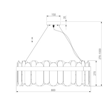 Люстра Bogates Conte 332/10-1