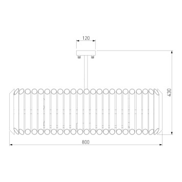 Светильник потолочный Bogates Castellie 362/8-3
