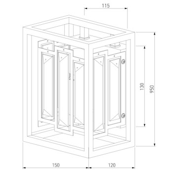 Бра Bogates Cella 377/1-3