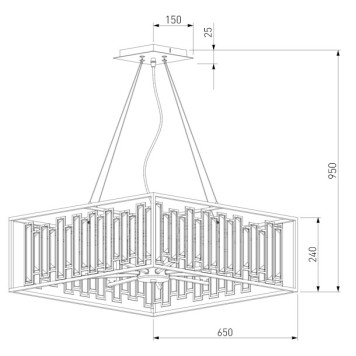 Люстра Bogates Cella 377/9-5