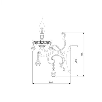 Бра Bogates Karisa 701/1-3